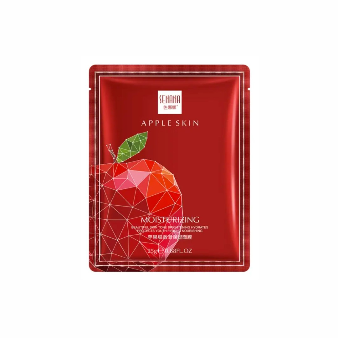 Маска для обличчя тканинна Senana Apple Skin Moisturizing Mask 25 мл (27302247)