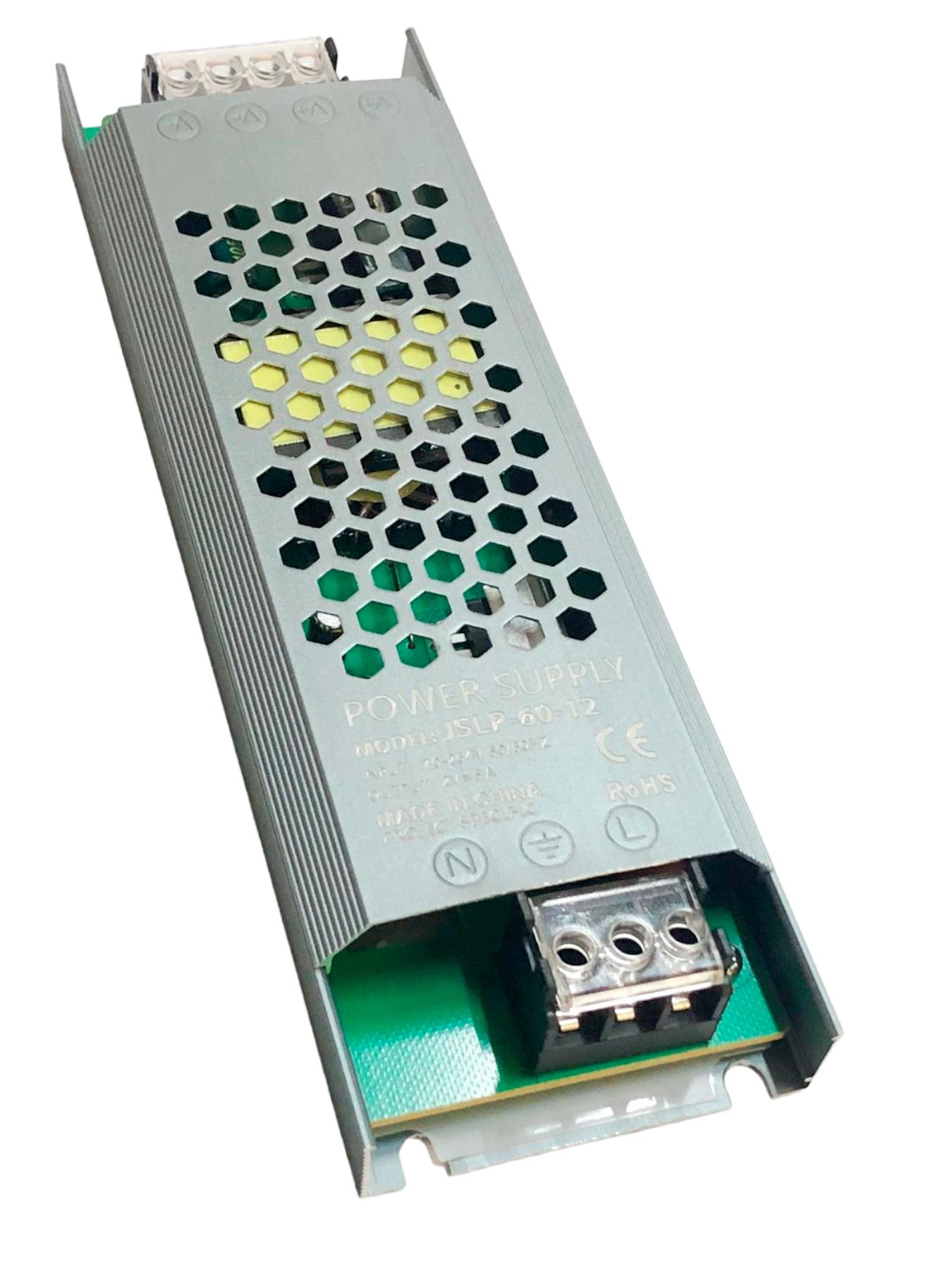 Блок питания для led ленты DIMAX Power Supply 60W 5А 12V (11160098)