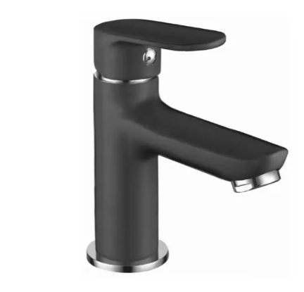 Змішувач для умивальника Imprese Laska чорний (05040B)