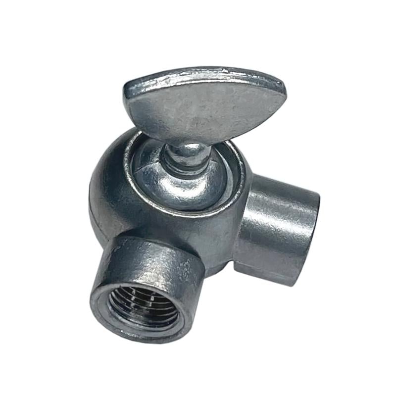 Шарнир поворотный с зажимом MR-008-8 неокрашеный (7147) Шарнир поворотный с зажимом MR-008-8 неокрашеный (7147)