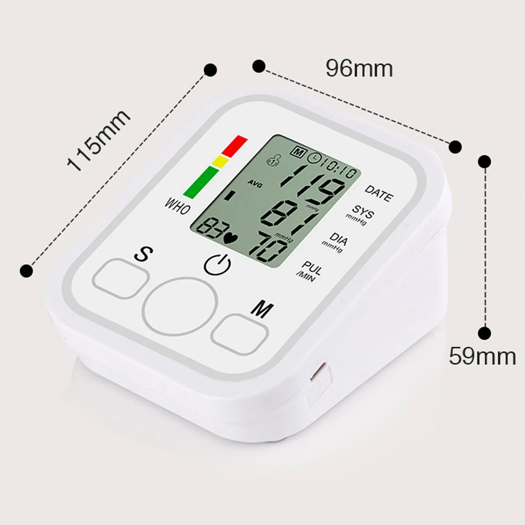 Тонометр автоматичний ARM Style B02R з індикатором аритмії (25547191) - фото 6