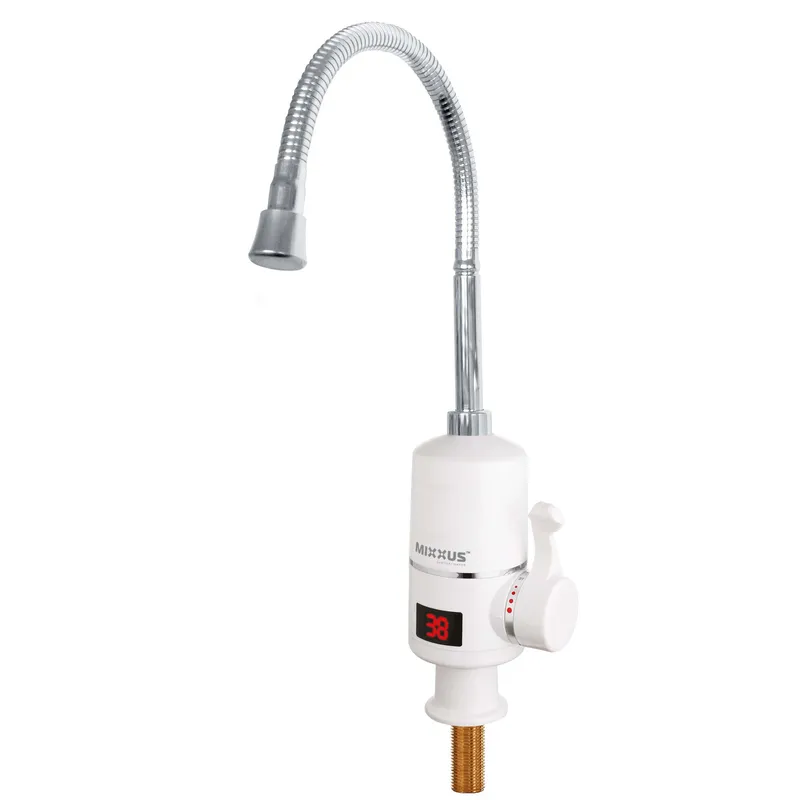 Проточный водонагреватель MIXXUS Electra 110-EF с индикатором температуры Белый (OL-MI6111)