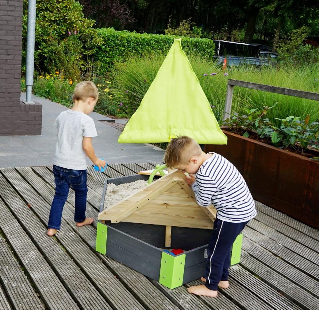 Песочница-корабль детская Exit Aksent из кипариса 190x90 см (2654930177) - фото 9