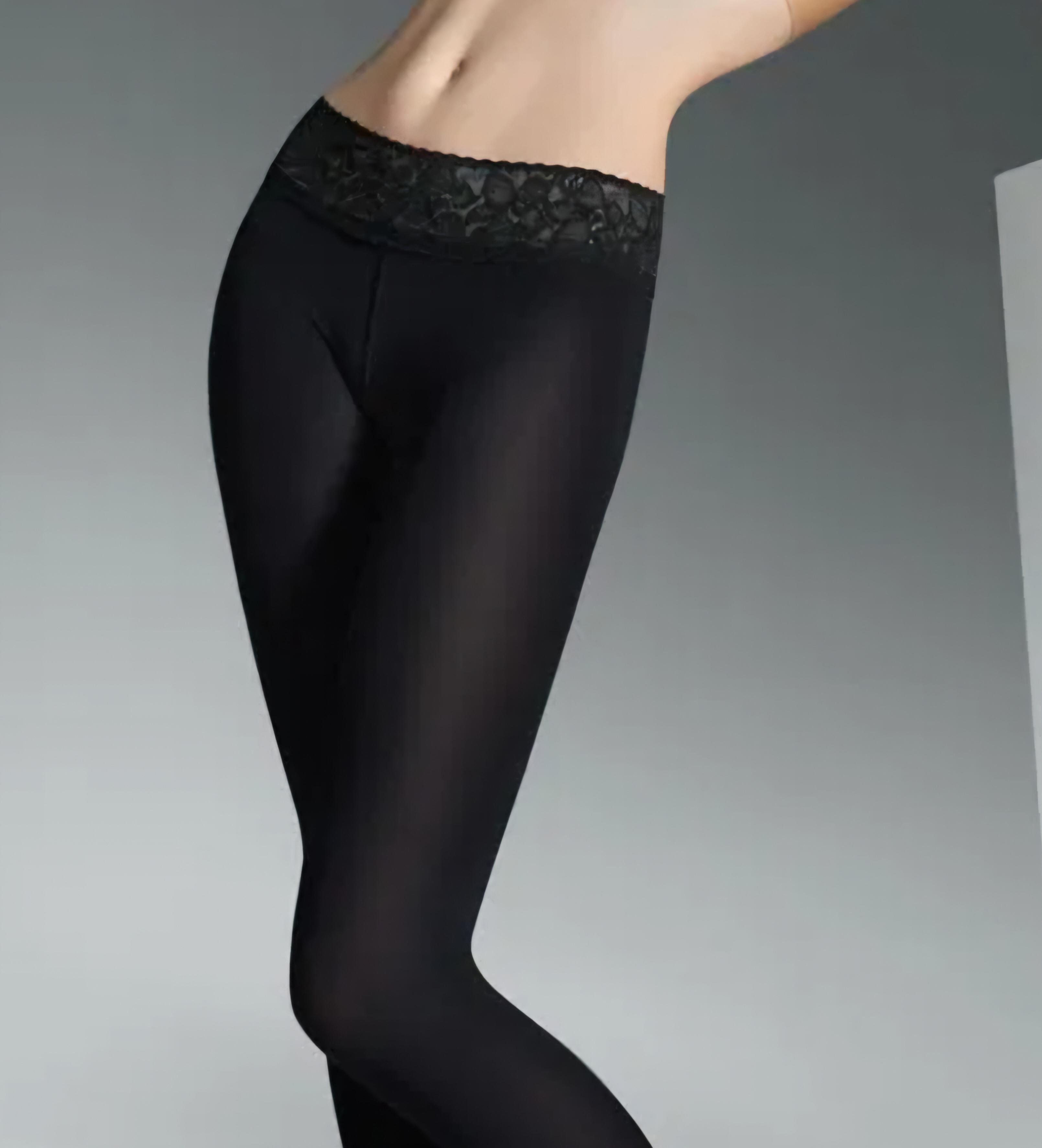 Колготки на силиконе Marilyn Erotic 50d р. 2 Черный (29434054)