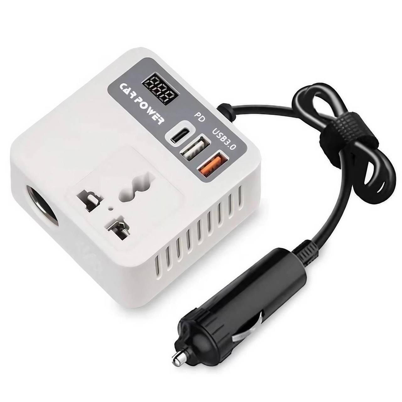 Автомобільний інвертор Car Power 12-220V з USB (be8aef20)