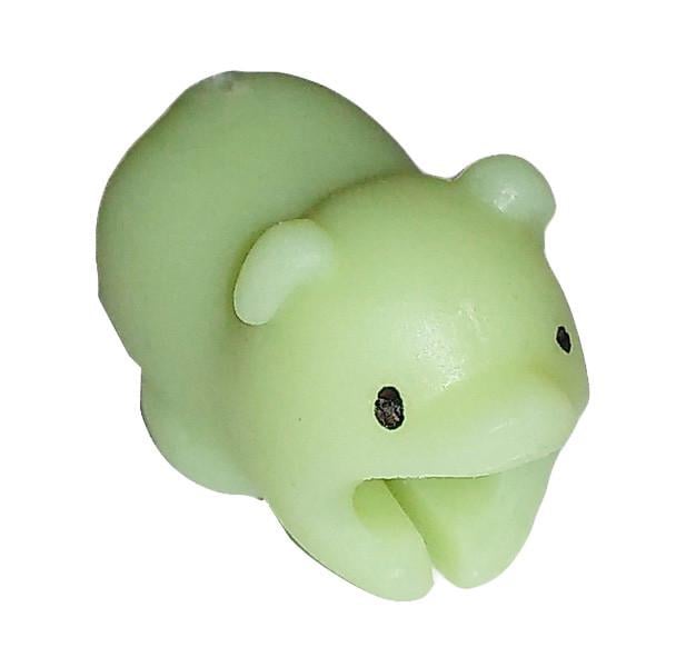 Защита кабеля от перетирания светящаяся SUNROZ Animals Neon Свинка (A44106)