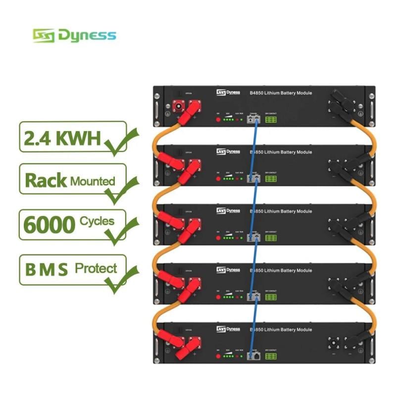 Аккумулятор для ИБП Dyness B4850 LiFePO4 48V/50 Ah 2400W/h литий-железо-фосфатный (19351706) - фото 4