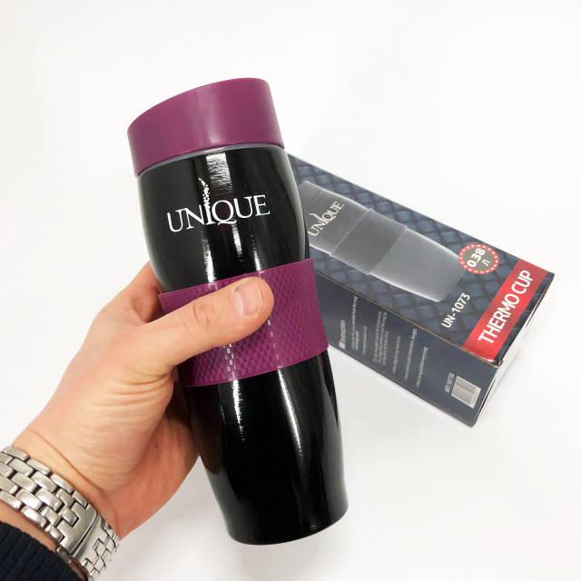 Термокружка Unique 0,38 л Фиолетовый (MX-10736B) - фото 4 Термокружка Unique 0,38 л Фиолетовый (MX-10736B) - фото 4