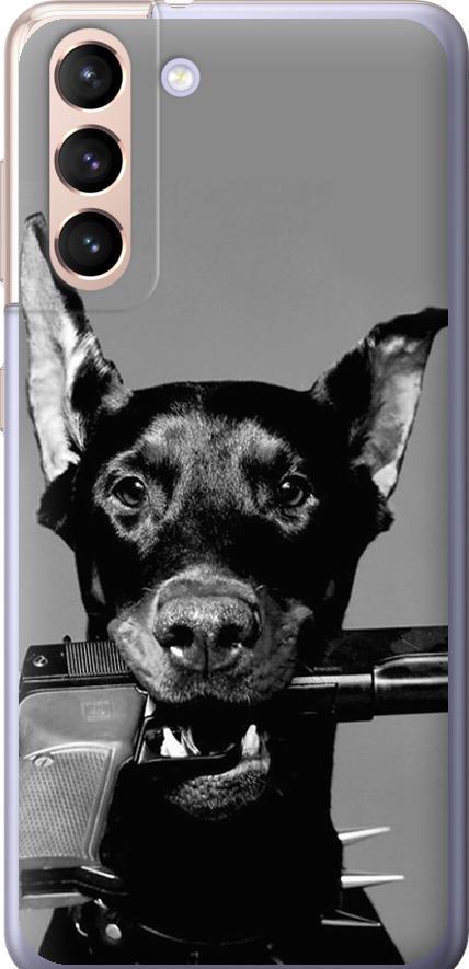 Чехол на Samsung Galaxy S21 Доберман (2745u-2114-42517)