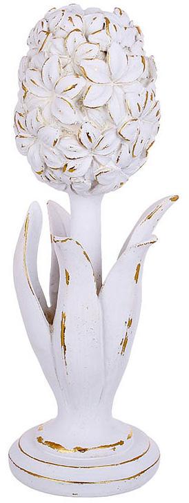 Подсвечник Saaling Гиацинт 9х8х24 см Белый Подсвечник Saaling Гиацинт 9х8х24 см Белый