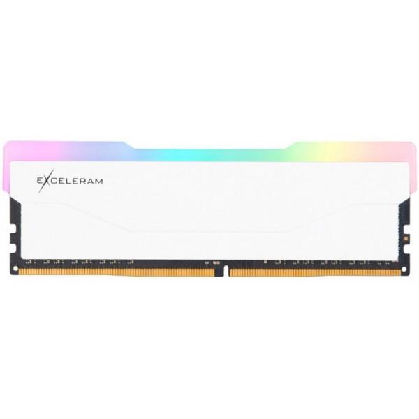 Оперативна пам'ять Exceleram DDR4 8GB 2666 MHz RGB X2 Series White (ERX2W408269A)