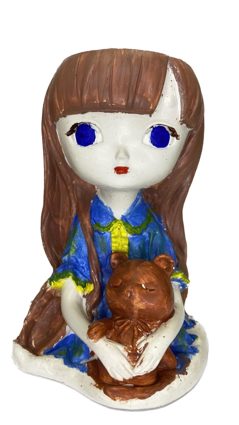 Свеча соевая в кашпо Герда (4013)