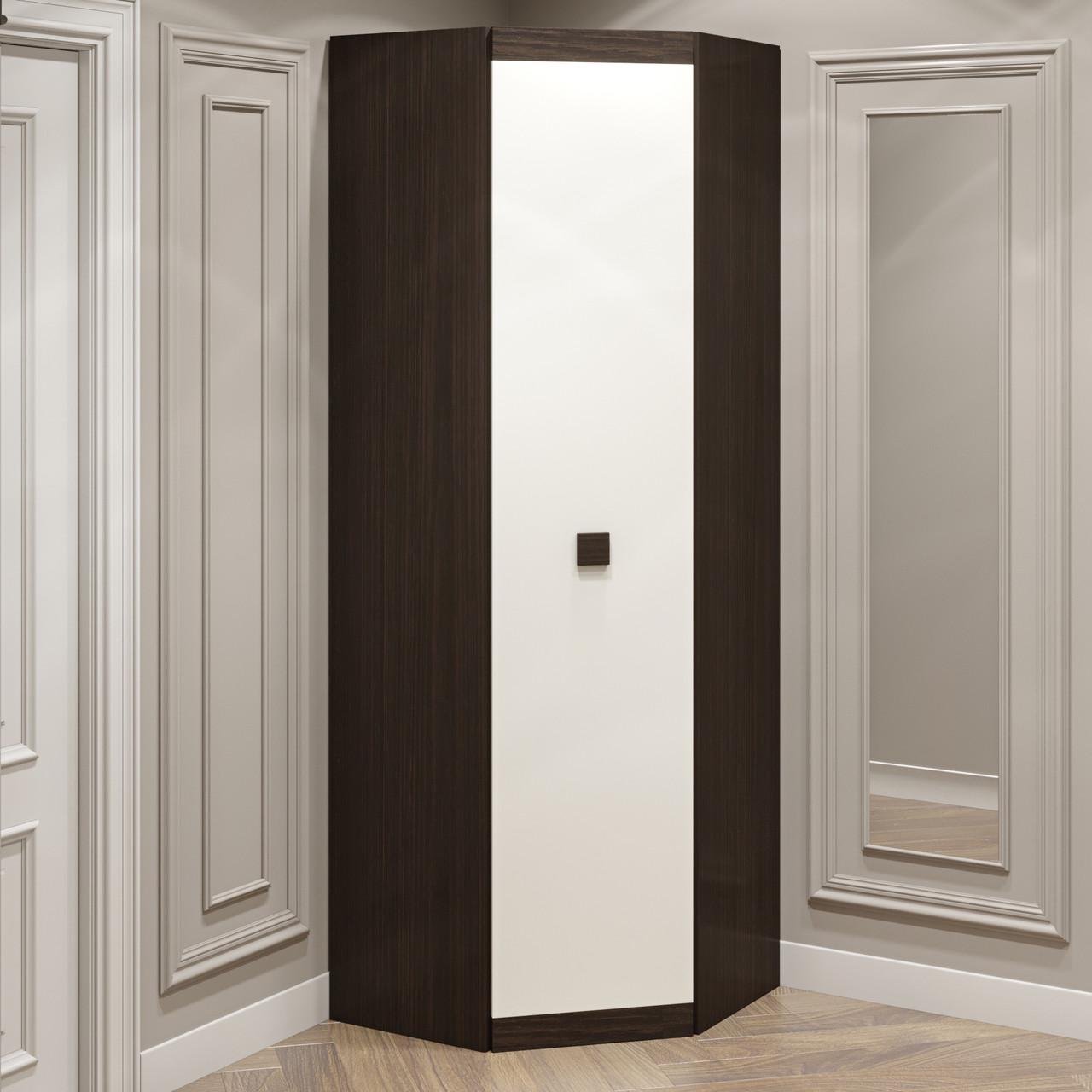 Шафа кутова Еверест Соната-700 Венге темний/Білий (DTM-2316) - фото 7 Шафа кутова Еверест Соната-700 Венге темний/Білий (DTM-2316) - фото 7