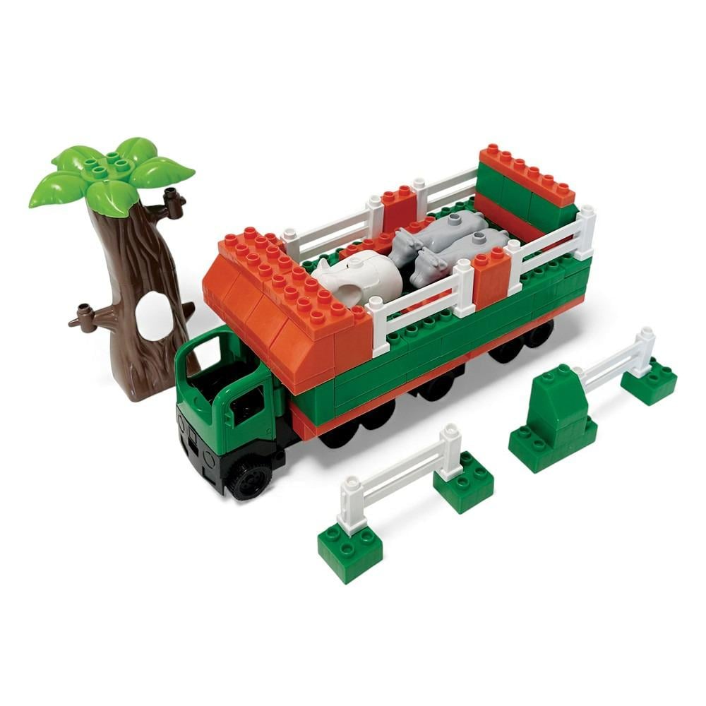Конструктор дитячий Doloni Toys 013888/10 Вантажівка 95 дет. Різнокольоровий (АА12346572)