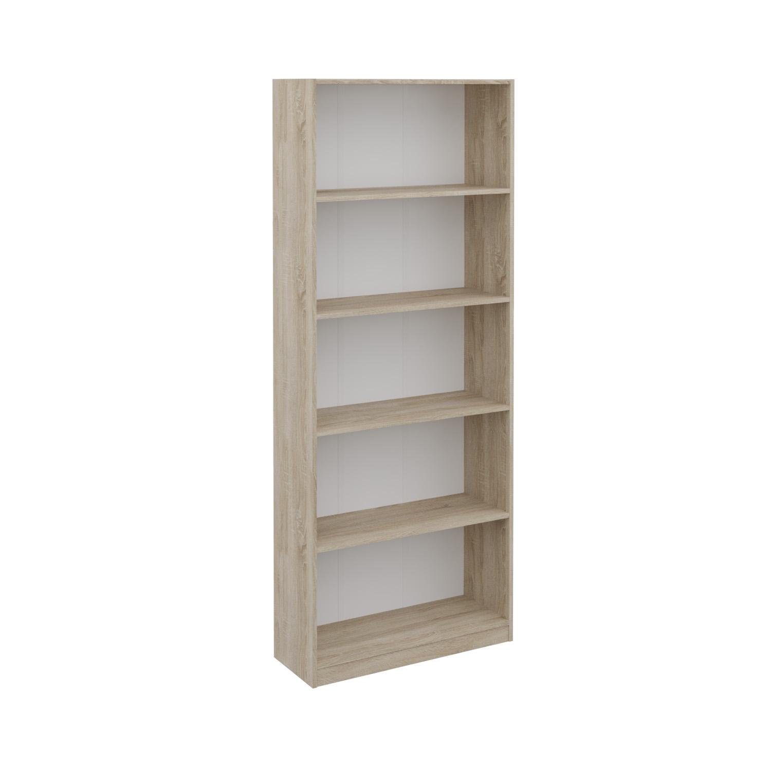 Стелаж підлоговий MEBLIBUD MODERN 200х80х30 см Дуб сонома - фото 1 Стелаж підлоговий MEBLIBUD MODERN 200х80х30 см Дуб сонома - фото 1