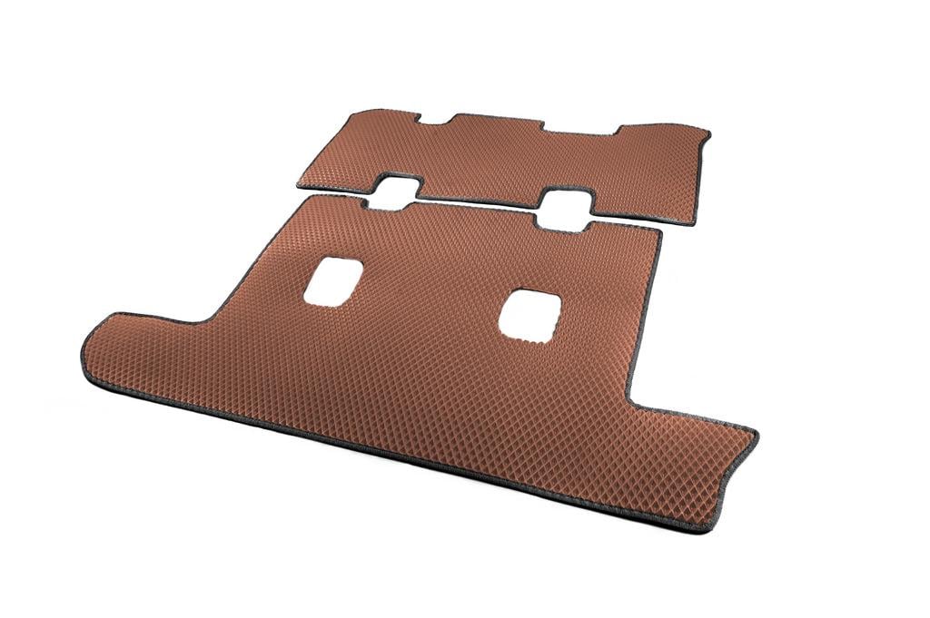 Коврик автомобильный в багажник Digital Designs для Toyota Land Cruiser 100 7 мест EVA 2 шт. Кирпичный (84438)