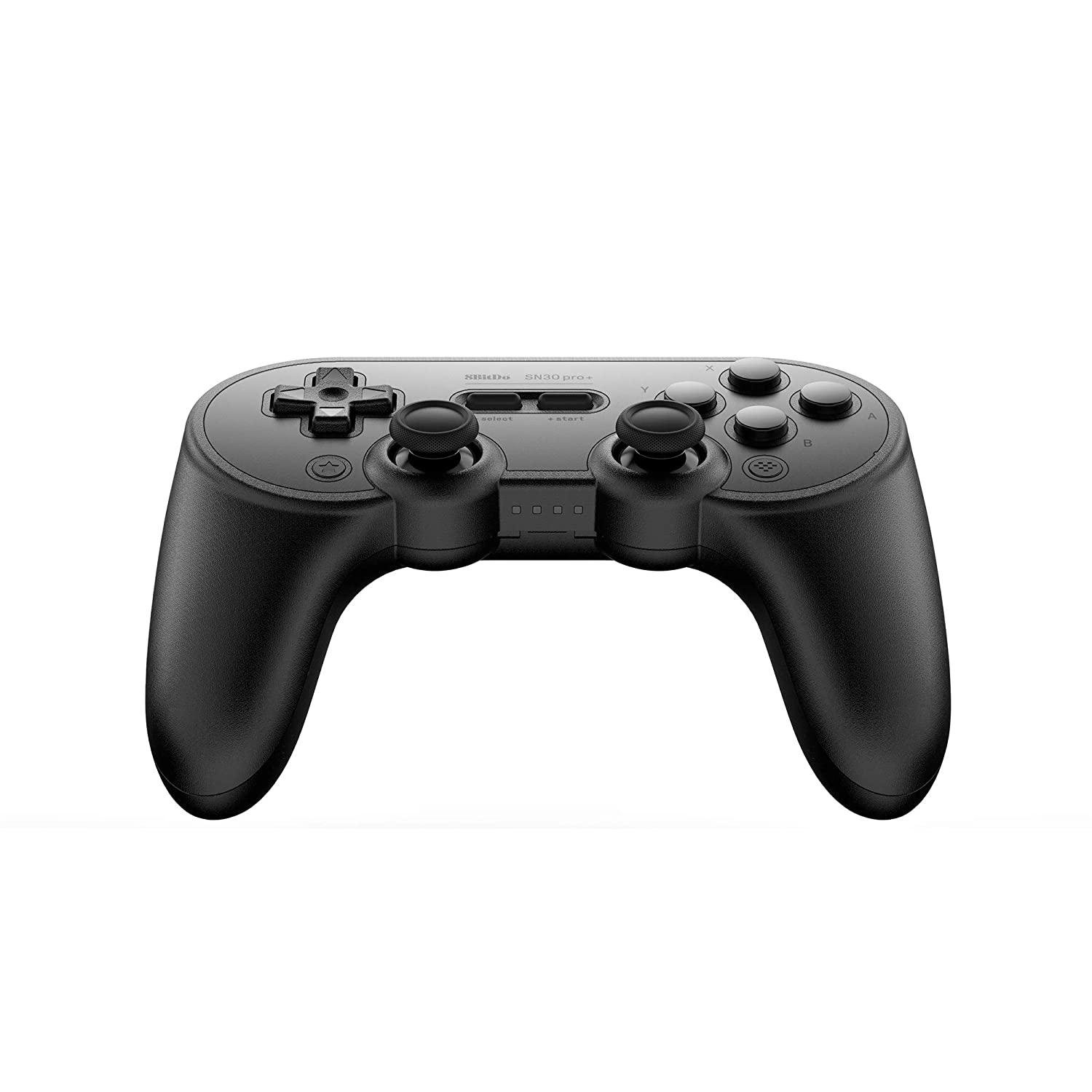 Геймпад 8Bitdo Sn30 Pro+ Bluetooth Gamepad Phone Holder Black (56179) - фото 1