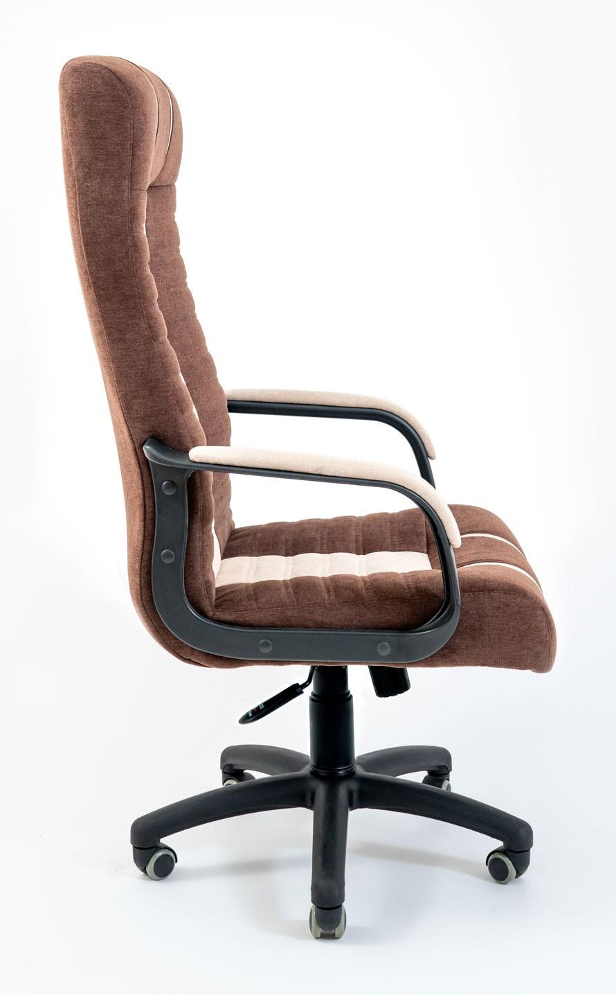 Крісло офісне комп'ютерне Atlant Місті ПлаStick М1 Tilt Шоколадно-бежевий - фото 3 Крісло офісне комп'ютерне Atlant Місті ПлаStick М1 Tilt Шоколадно-бежевий - фото 3