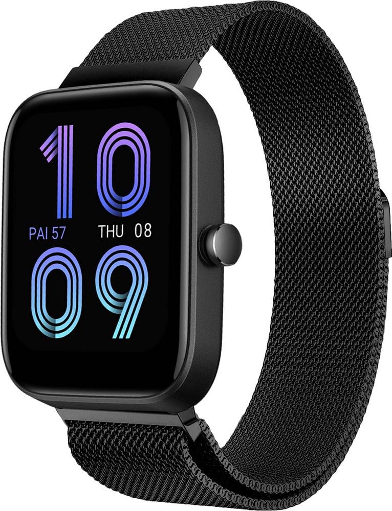 Ремешок Миланская петля Milano для Amazfit Bip 3 Black (27993-2B)