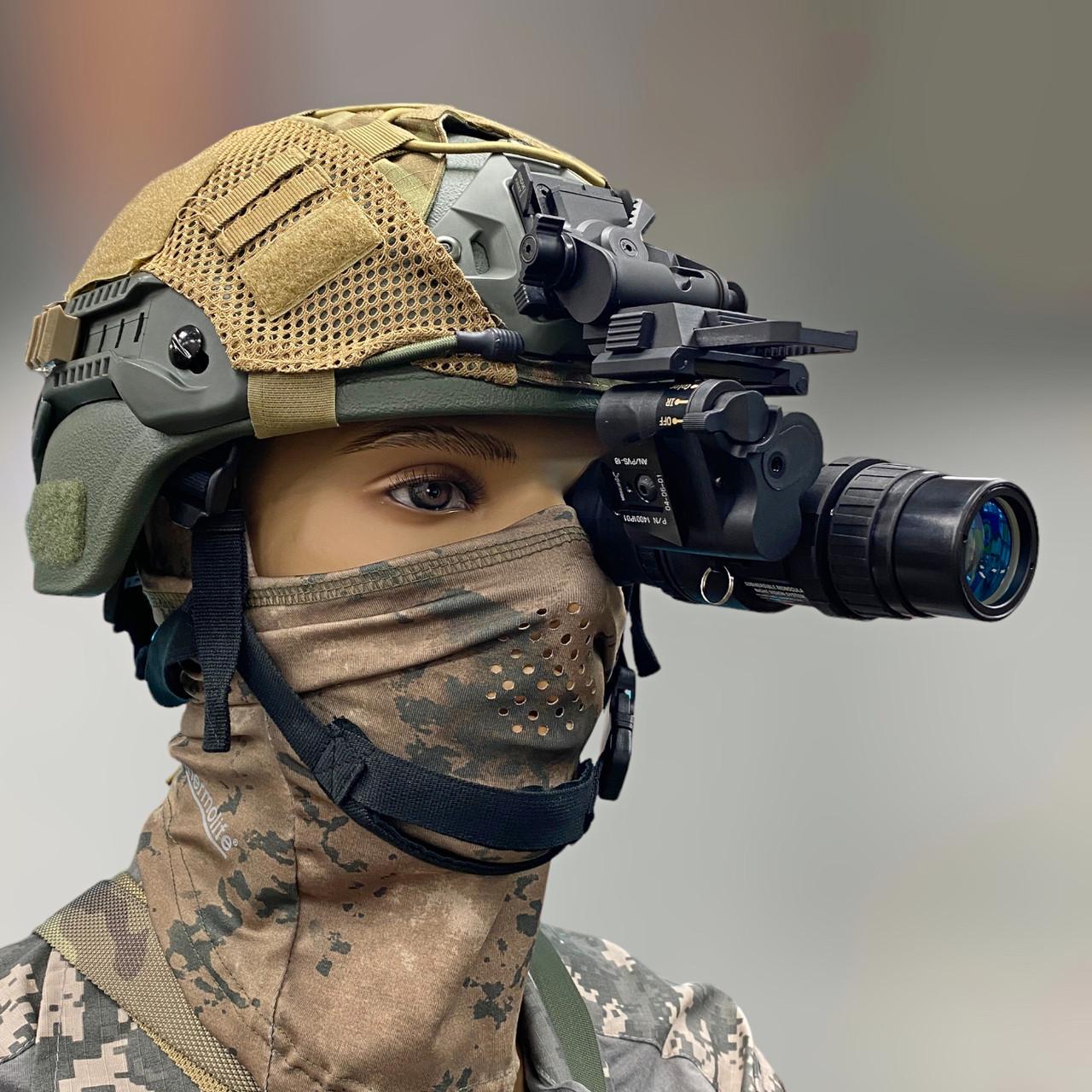 Монокуляр ночного видения цифровой Spina optics PVS-18 1х32 крепеж на шлем/подсумок (244738) - фото 2