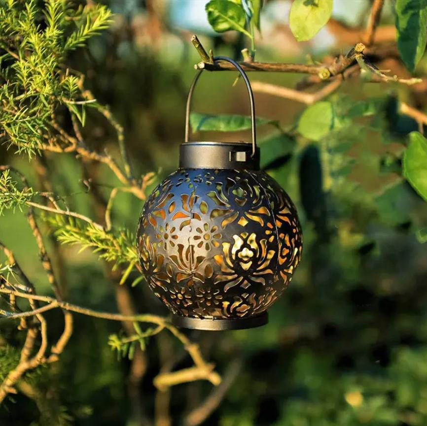 Фонарь-шар на солнечной батарее уличный Farsha металлический Черный/Теплый белый (MX-00008712BL) - фото 7 Фонарь-шар на солнечной батарее уличный Farsha металлический Черный/Теплый белый (MX-00008712BL) - фото 7