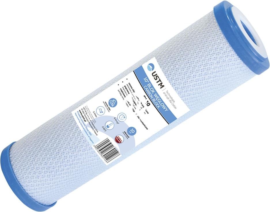 Картридж для пом'якшення води USTM BL 10 вугільний