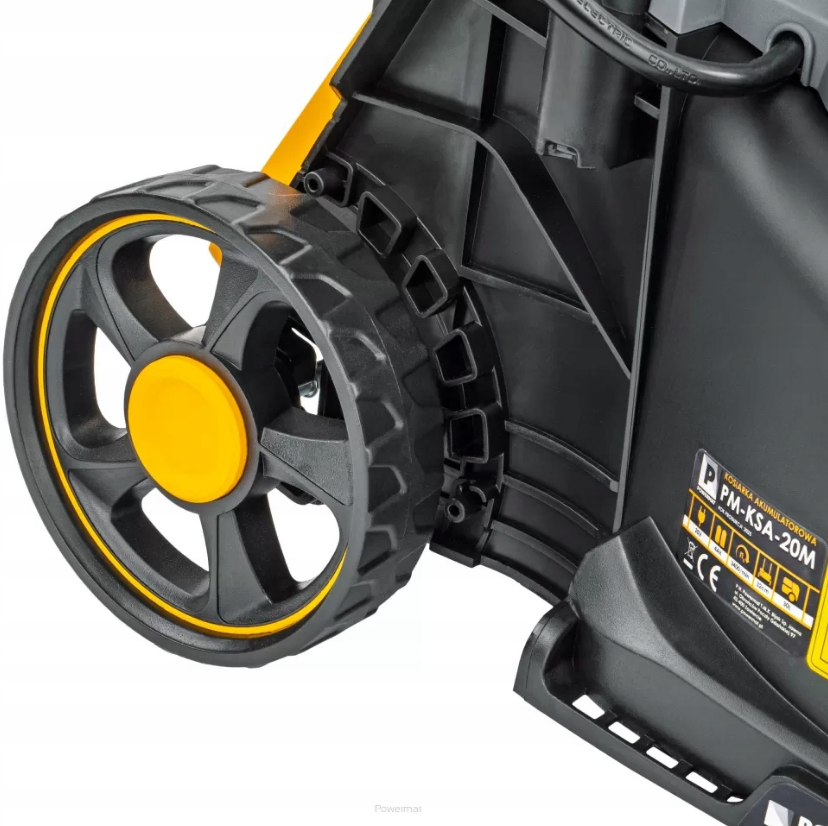 Газонокосилка аккумуляторная Powermat 2 аккумулятора 4Ач (2619870371) - фото 4 Газонокосилка аккумуляторная Powermat 2 аккумулятора 4Ач (2619870371) - фото 4