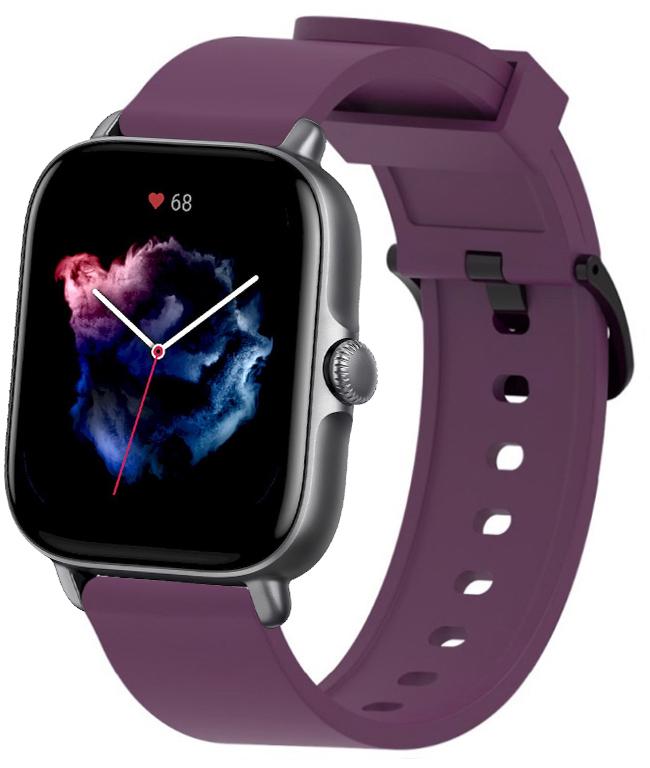 Ремінець Like для Amazfit GTS 3 Violet (25324-2F) - фото 1 Ремінець Like для Amazfit GTS 3 Violet (25324-2F) - фото 1