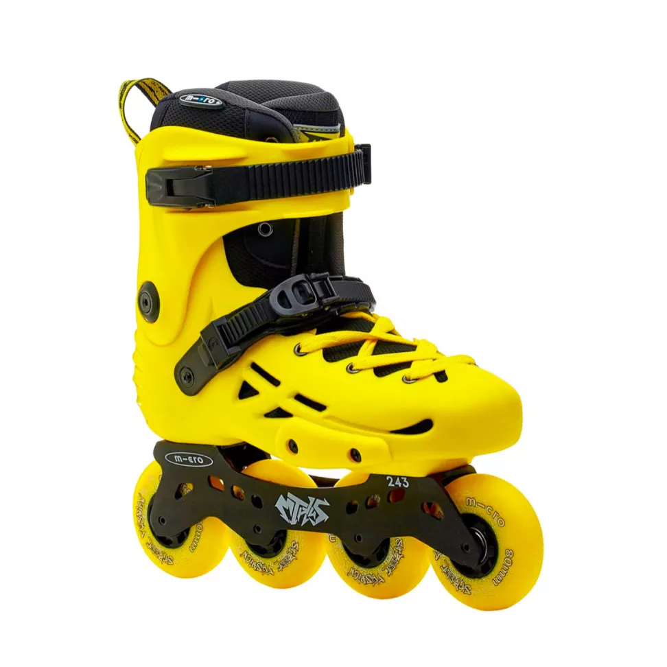 Роликові ковзани Micro MT Plus р. 41 Yellow (24392011) - фото 4 Роликові ковзани Micro MT Plus р. 41 Yellow (24392011) - фото 4