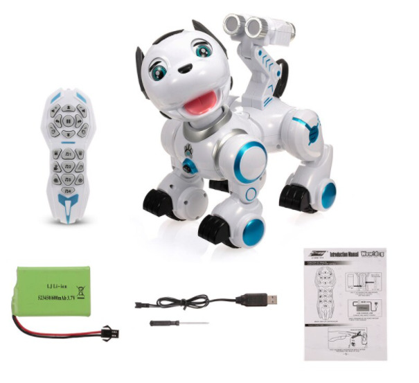 Інтерактивна іграшка LE NENG Toys K10 WoW Dog робот-собака на р/к (SUN7675) - фото 6