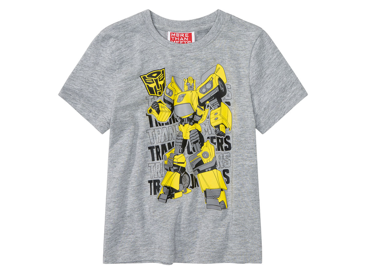 Футболка дитяча Lidl Трансформер 122-128 см Сірий (08022025-3)