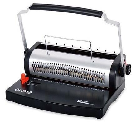 Биндер на металлическую пружину YIBO U619 квадратные отверстия (000011980)