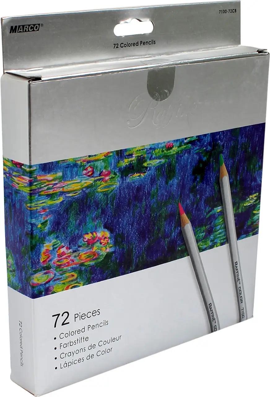 Олівці кольорові Marco Raffine 72 кольори