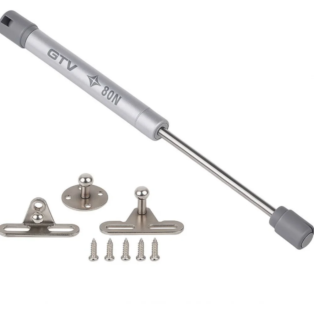 Амортизатор газовий меблевий GTV 80N верхній Сірий (PM0489)