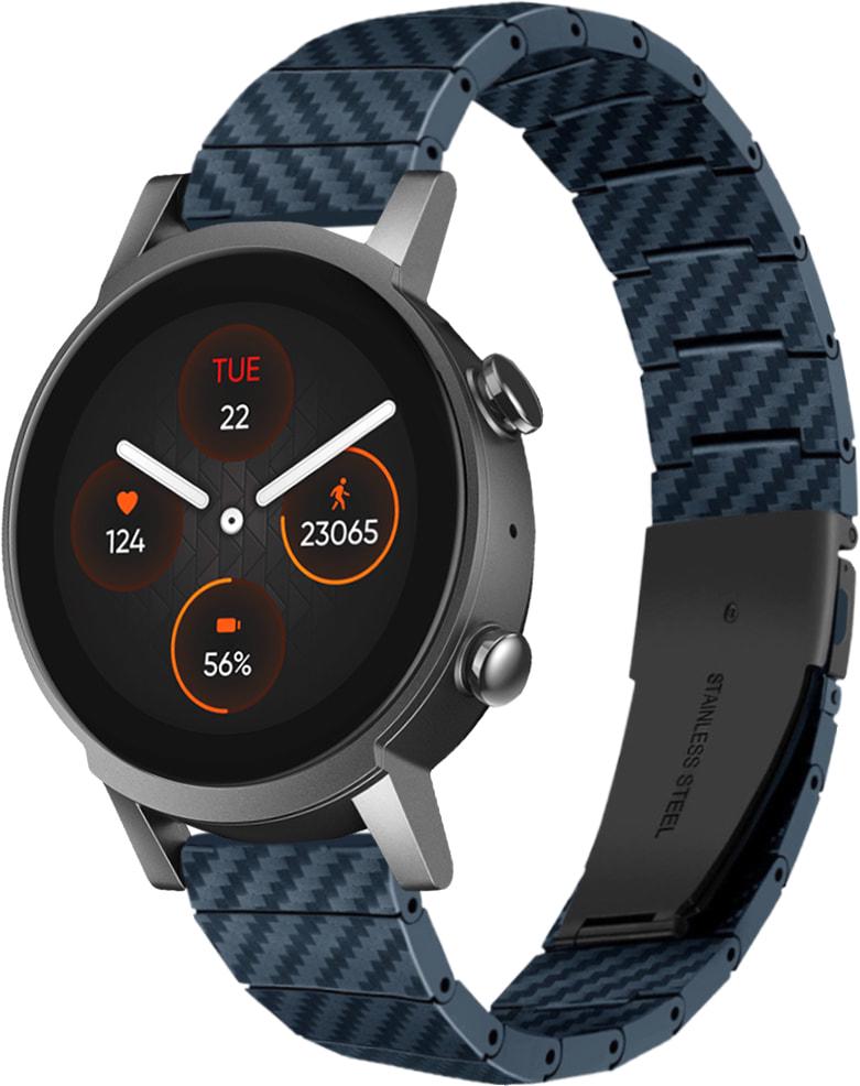 Ремешок Armrok для Mobvoi TicWatch E3 Blue (31661-28)