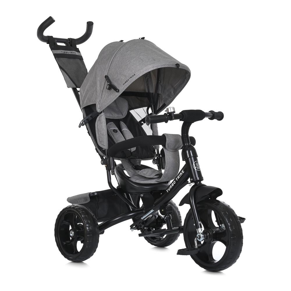 Дитячий велосипед триколісний Turbo Trike MT 1005 EVA Сірий (723267637) - фото 1