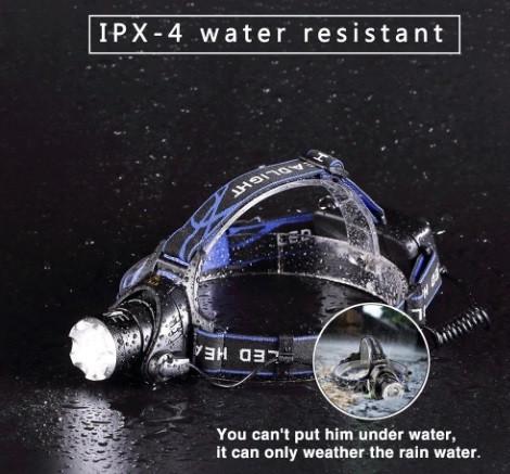 Фонарь налобный Bailong 6699 T6 - фото 7