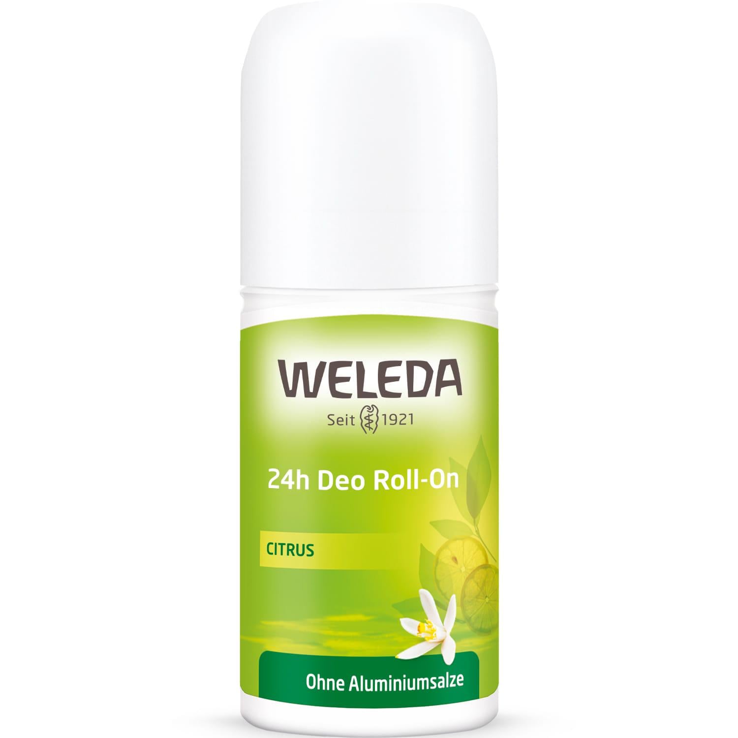 Дезодорант шариковый Weleda 24h Citrus Deodorant Roll-On 24 часа 50 мл (2034083474)