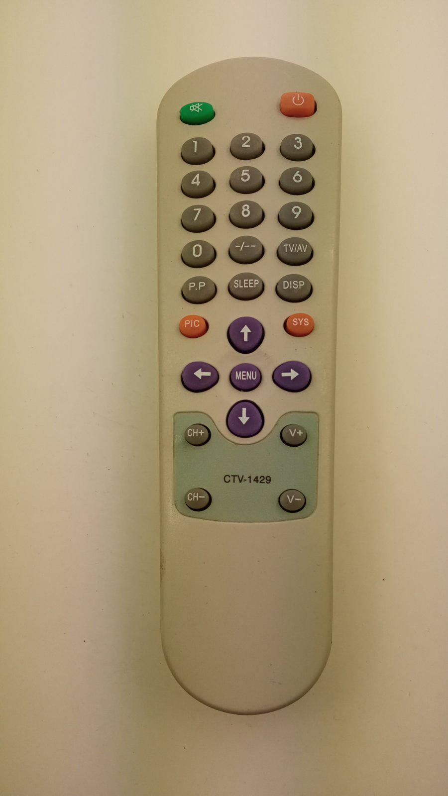 Пульт для Konka CTV-1429 (04294)