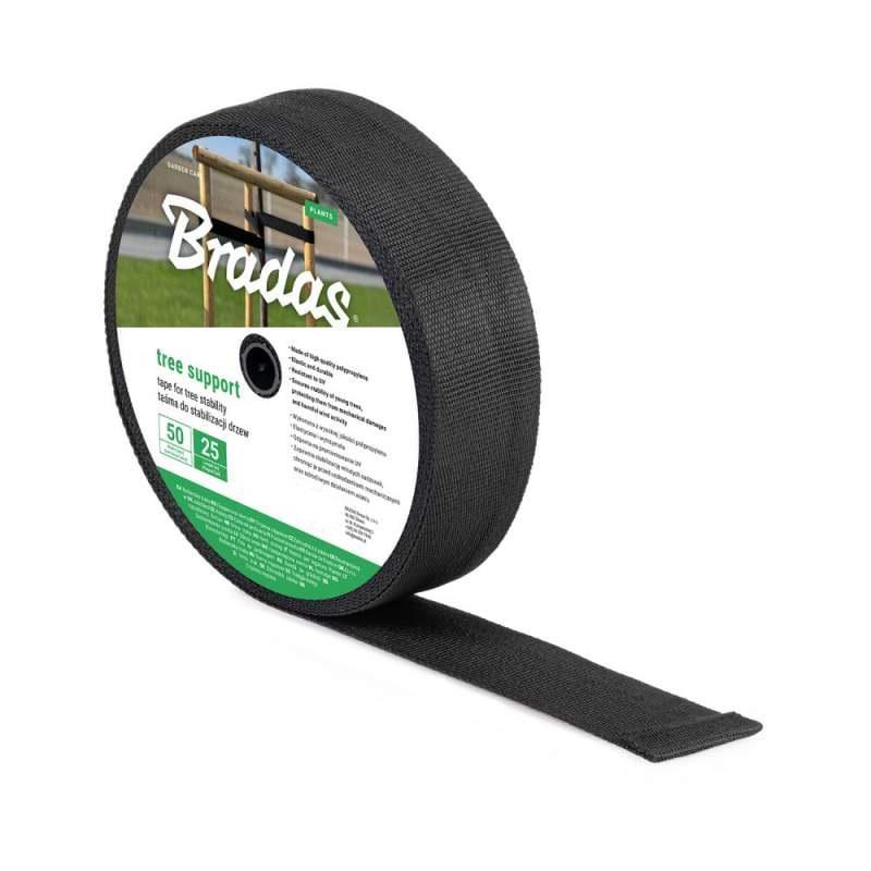 Лента для стабилизации деревьев Bradas TREE SUPPORT 50 мм/25 м (TYTS5025/BK) Лента для стабилизации деревьев Bradas TREE SUPPORT 50 мм/25 м (TYTS5025/BK)