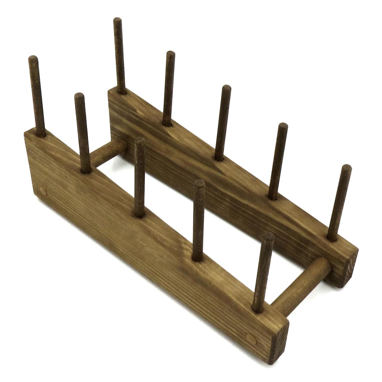 Полка книжная настольная из дерева Пинсер Рустикал (КПА-009434)