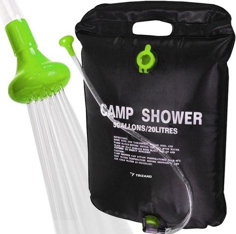 Душ сонячний для кемпінгу/дачі 20 л Чорний - фото 3 Душ сонячний для кемпінгу/дачі 20 л Чорний - фото 3