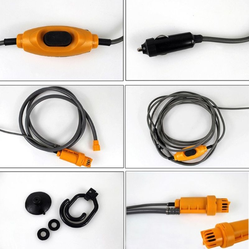 Туристичний душ Aqua fresh YD104 автомобільний (26832387) - фото 9 Туристичний душ Aqua fresh YD104 автомобільний (26832387) - фото 9