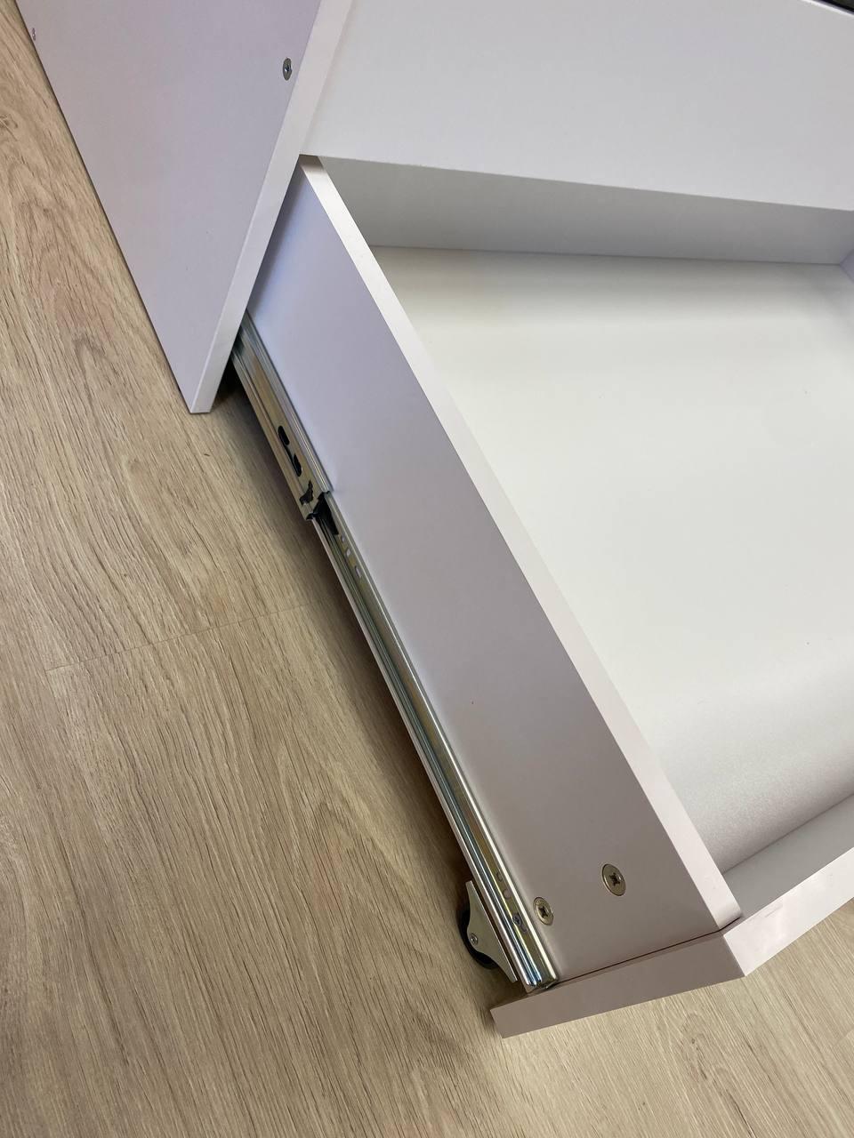 Кровать детская односпальная Lion Л-7 с ящиками и ламелями 90x200 см Нимфея альба (LION-041005) - фото 8