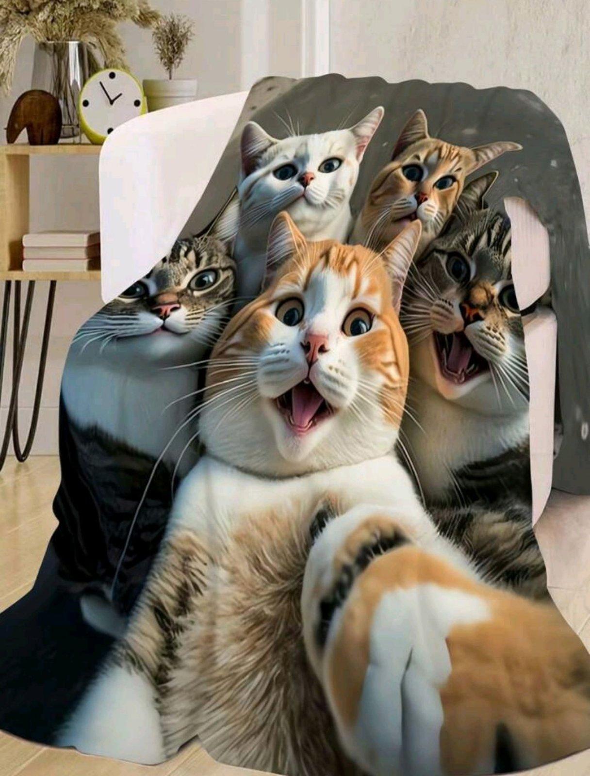 Плед-покривало New House 100х150 см Різнокольоровий (26922776) - фото 3 Плед-покривало New House 100х150 см Різнокольоровий (26922776) - фото 3