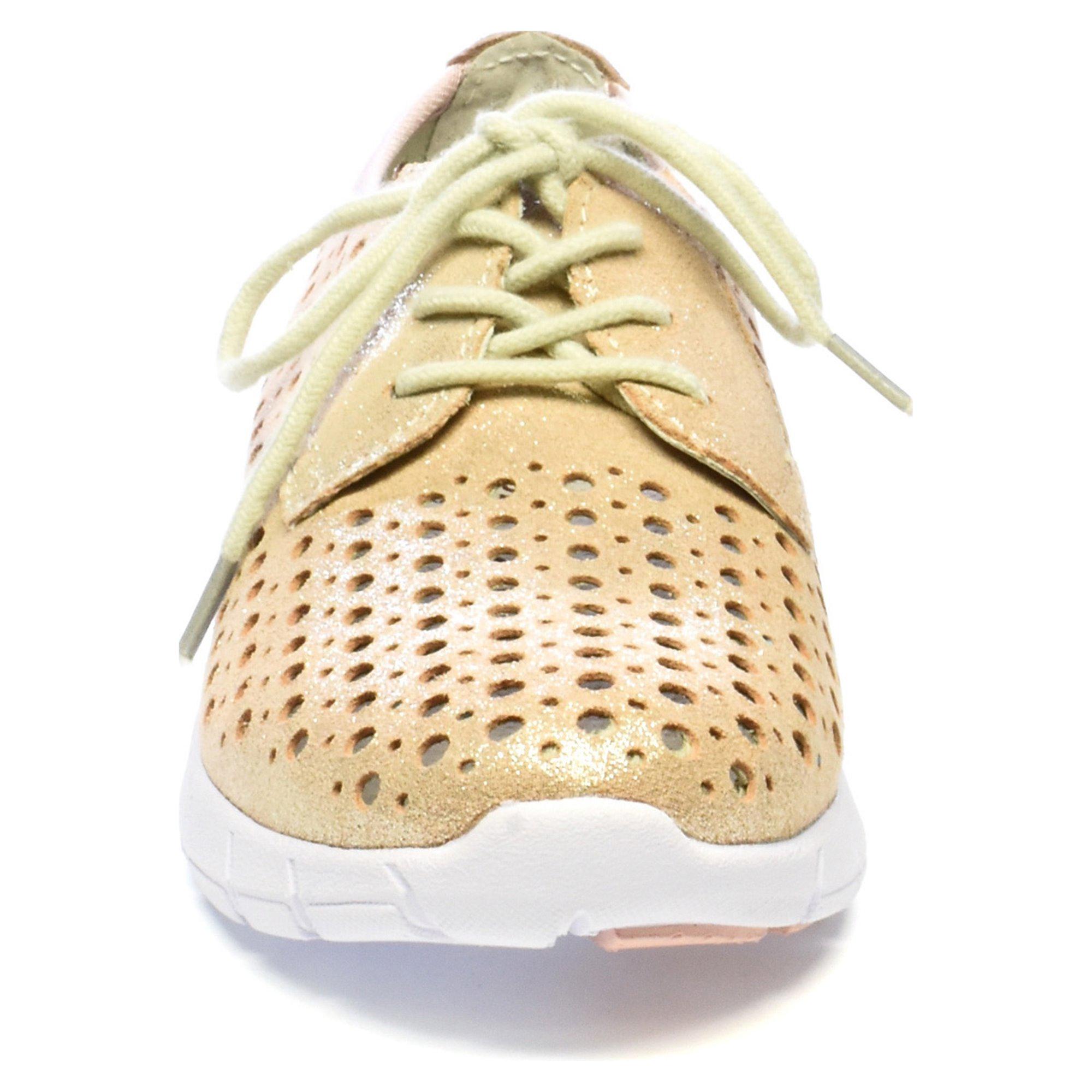 Кеди жіночі Baden р. 40 Бежевий/Золотий (088853-40) - фото 9 Кеди жіночі Baden р. 40 Бежевий/Золотий (088853-40) - фото 9