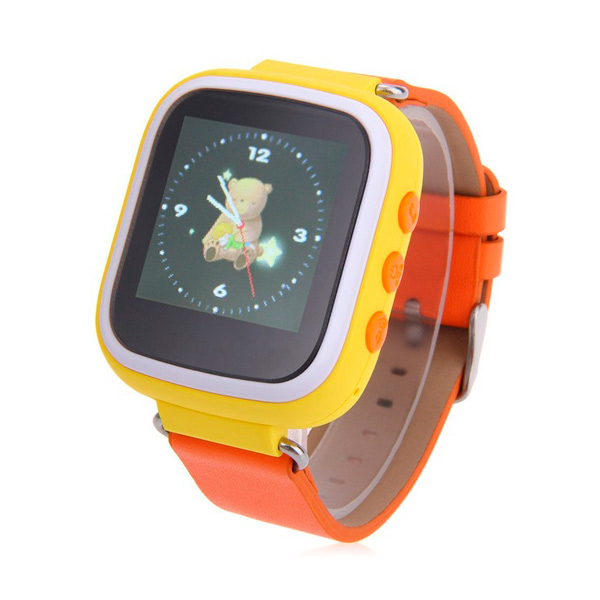 Дитячий годинник з GPS SMART BABY WATCH Q80 (Q60s) Жовтий - фото 1