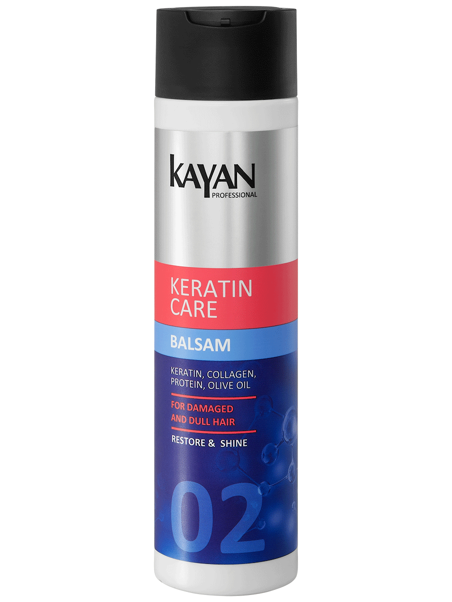 Бальзам Kayan Professional Keratin Care для пошкодженого та тьмяного волосся 250 мл (5906660407010)