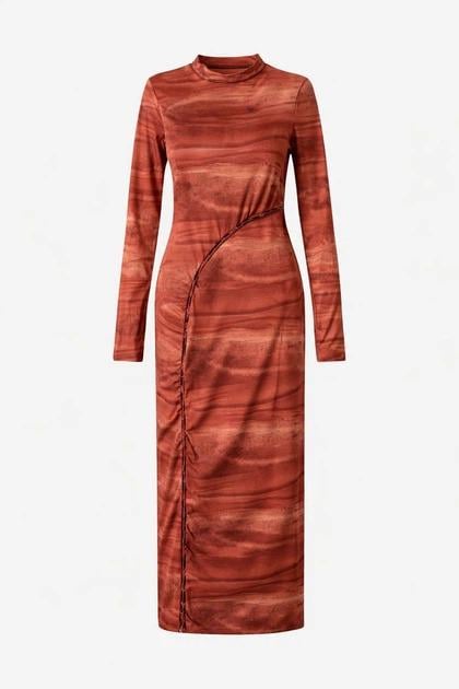 Платье Missguided BR610533 р. 38 Коричневый
