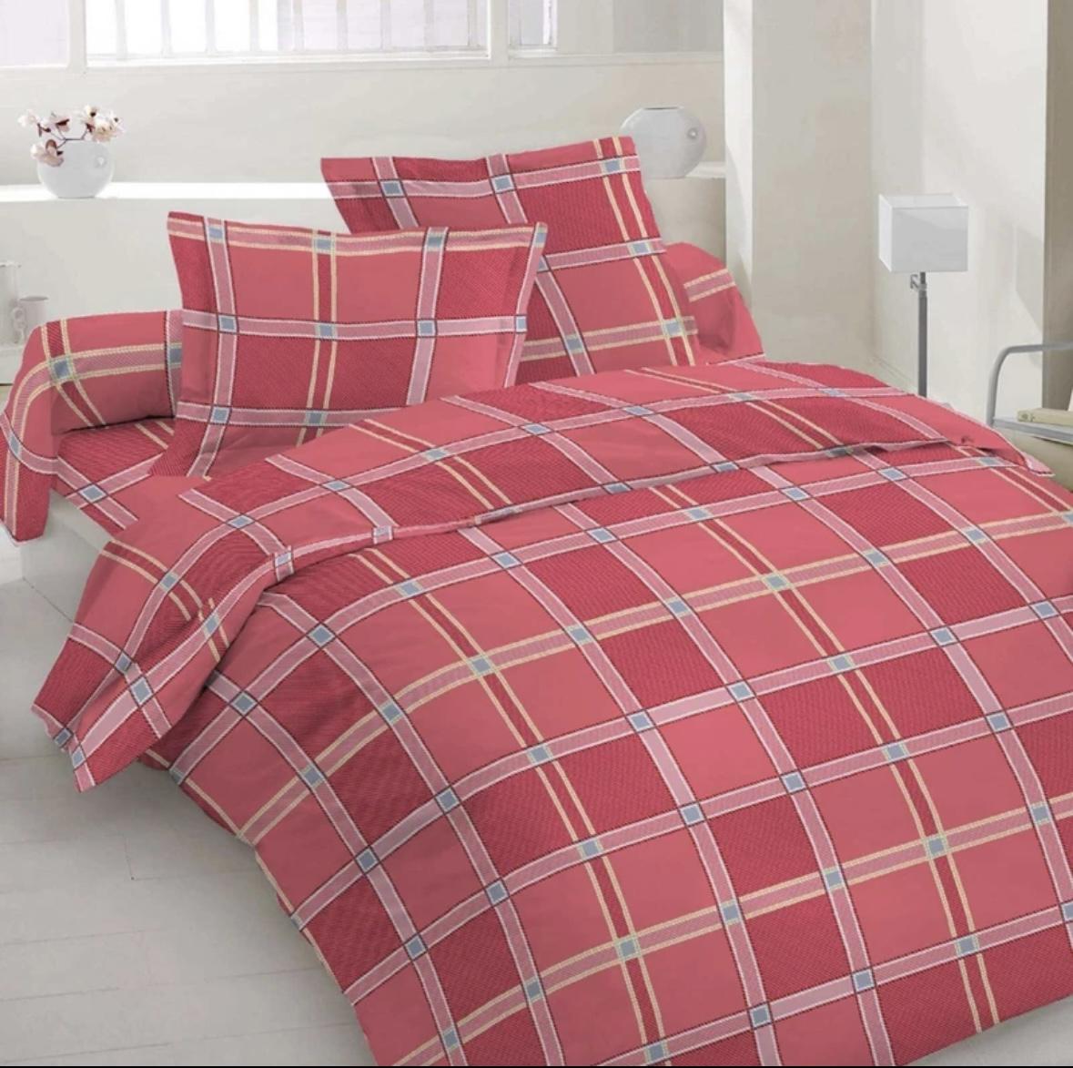 Комплект постільної білизни Vital Textile Голд Люкс бязь євро 200х220 см (BLе-727)